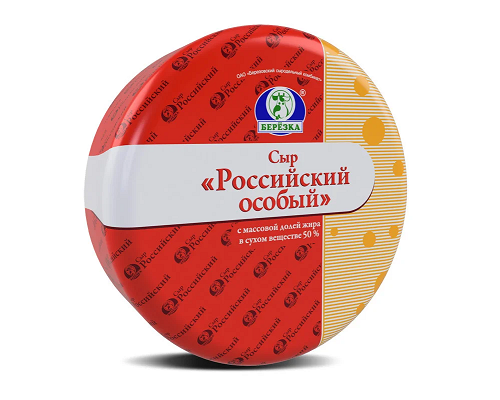 Сыр Российский особый Березка