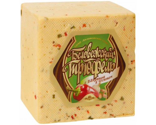 Сыр Беловежский трюфель с паприкой и чесноком