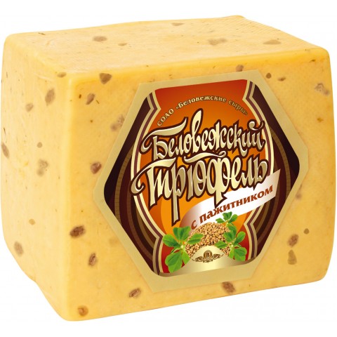 Сыр с пажитником и ароматом грецкого ореха Беловежские сыры
