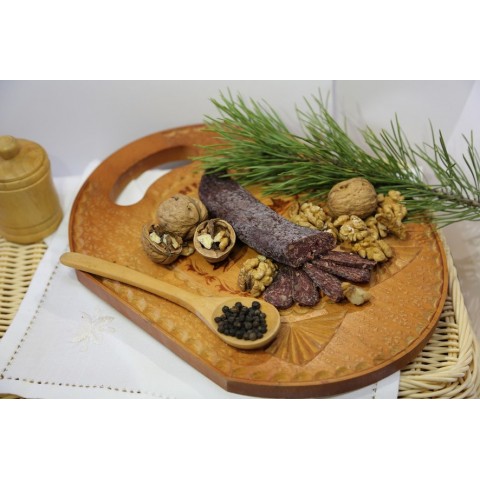 Салями из мяса марала «Джумалы» с грецким орехом